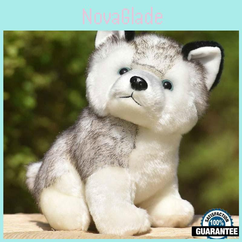 Ultra-soft Husky Plush Doll Stuffed Animal Ideal For Kids And Baby Comfort