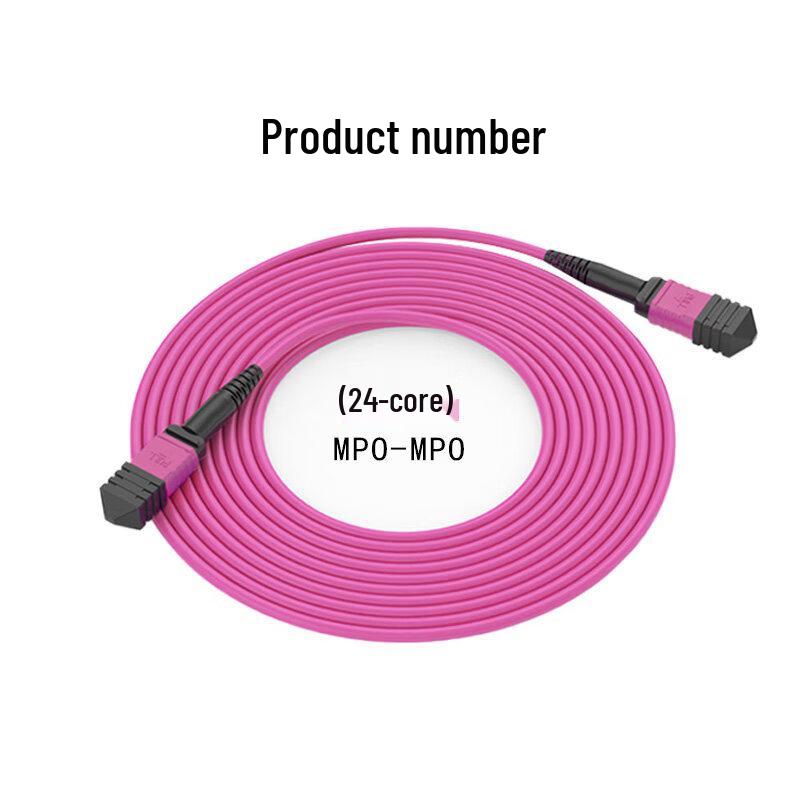 MPO-MPO Multimode Fiber Optic Patch Cable