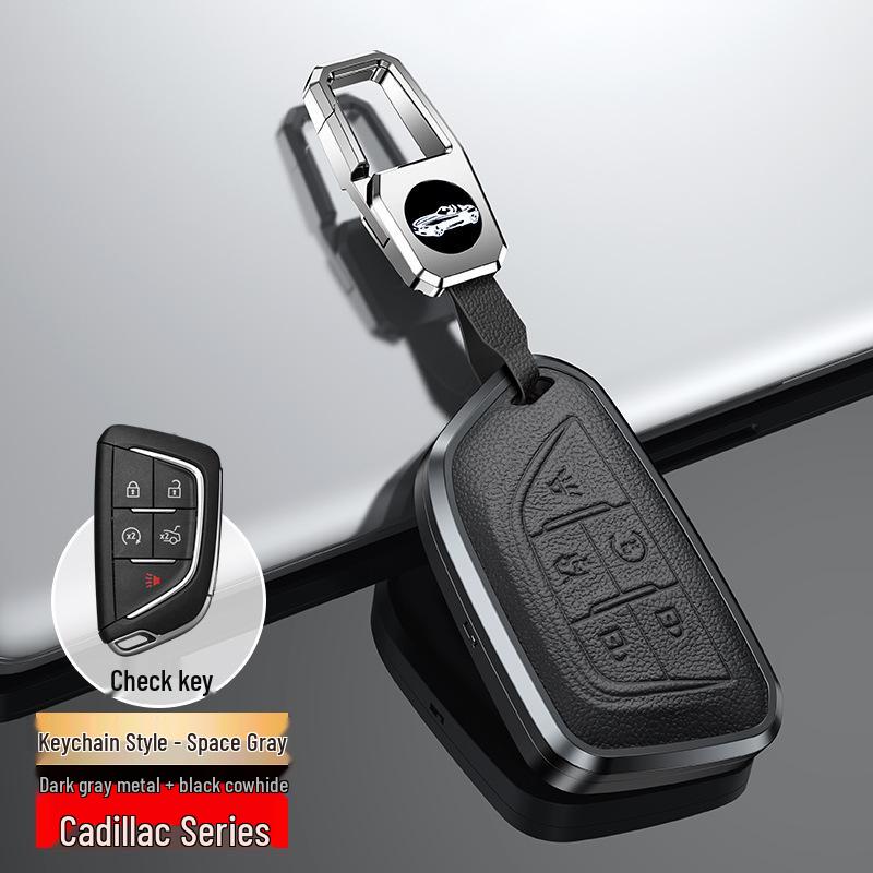 Чехол для ключа Cadillac для XT5, XT4, CT5, XT6, CT6 - Брелок и Защитная оболочка