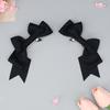 Handmade Big Bow Hair Clip Sweet Cool Girl Hairpin Japanese Double Ponytail Headwear Lolita Cosplay Headdress Jk Uniform Hair Accessory #468713