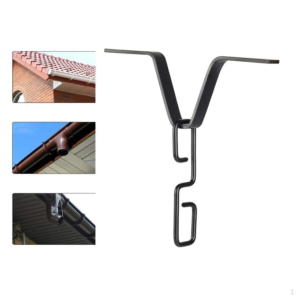 Крюк-адаптер для желоба с дождевой цепью для водосточной трубы, прочный, нержавеющий, наружное оборудование,