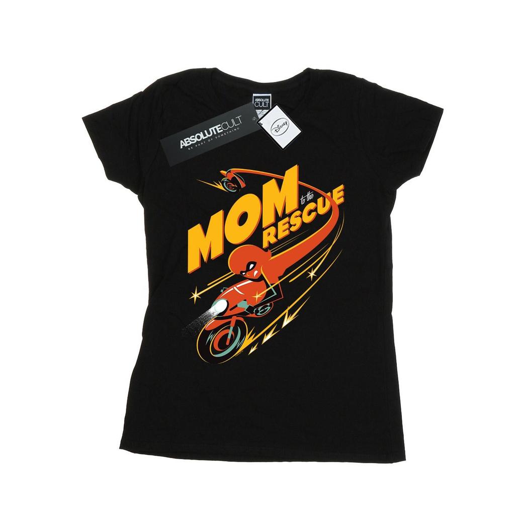 Disney Womens/Ladies The Incredibles Mom To The Rescue Cotton T-Shirt