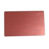 Pcs/Set Art Craft Business Visit Smooth Laser Engraving Blank Name Cards Metal Carte Business Card