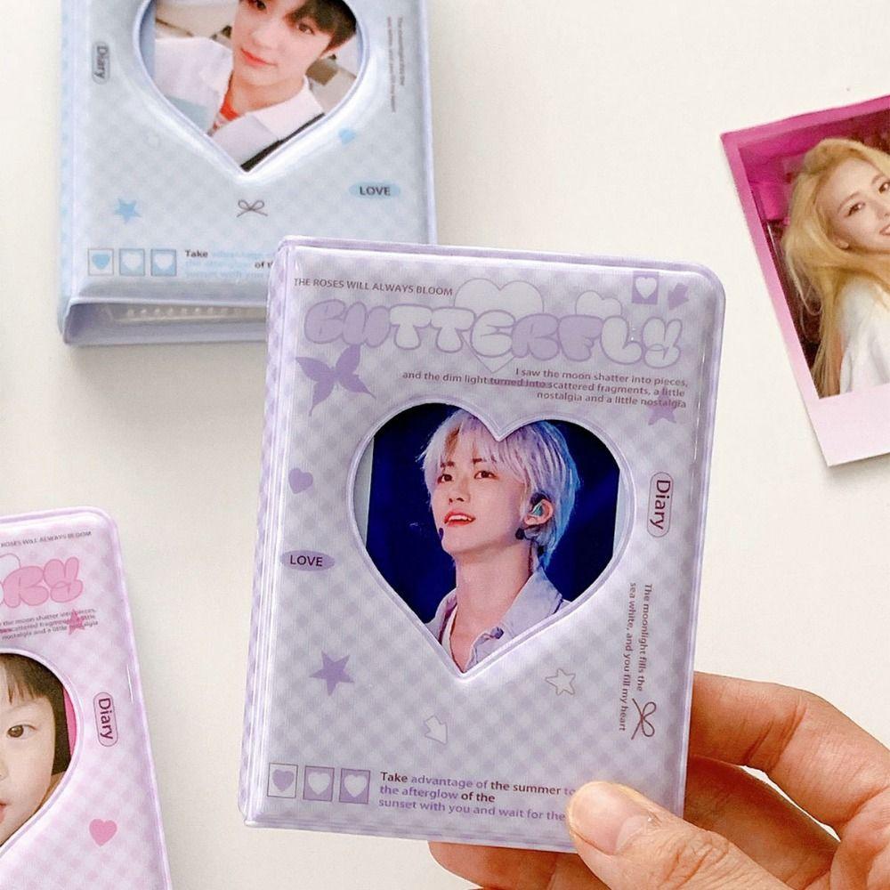 Cute Mini Card Album Cartoon Storage Album Pendant 3-inch Star-chasing Photo Album Birthday Gift