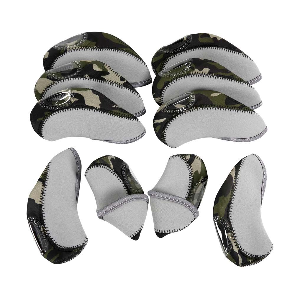 Golf Iron Covers Set Iron Wedge Protector Golf Club Protector Case Golf Head Cover Golf Headcovers Golf Iron Headcover
