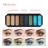 Fit Colors Christmas 8 -color Fingertip Keyboard Eye Shadow Disk Matte Pearl Light Easy Color Eye Shadow Painting