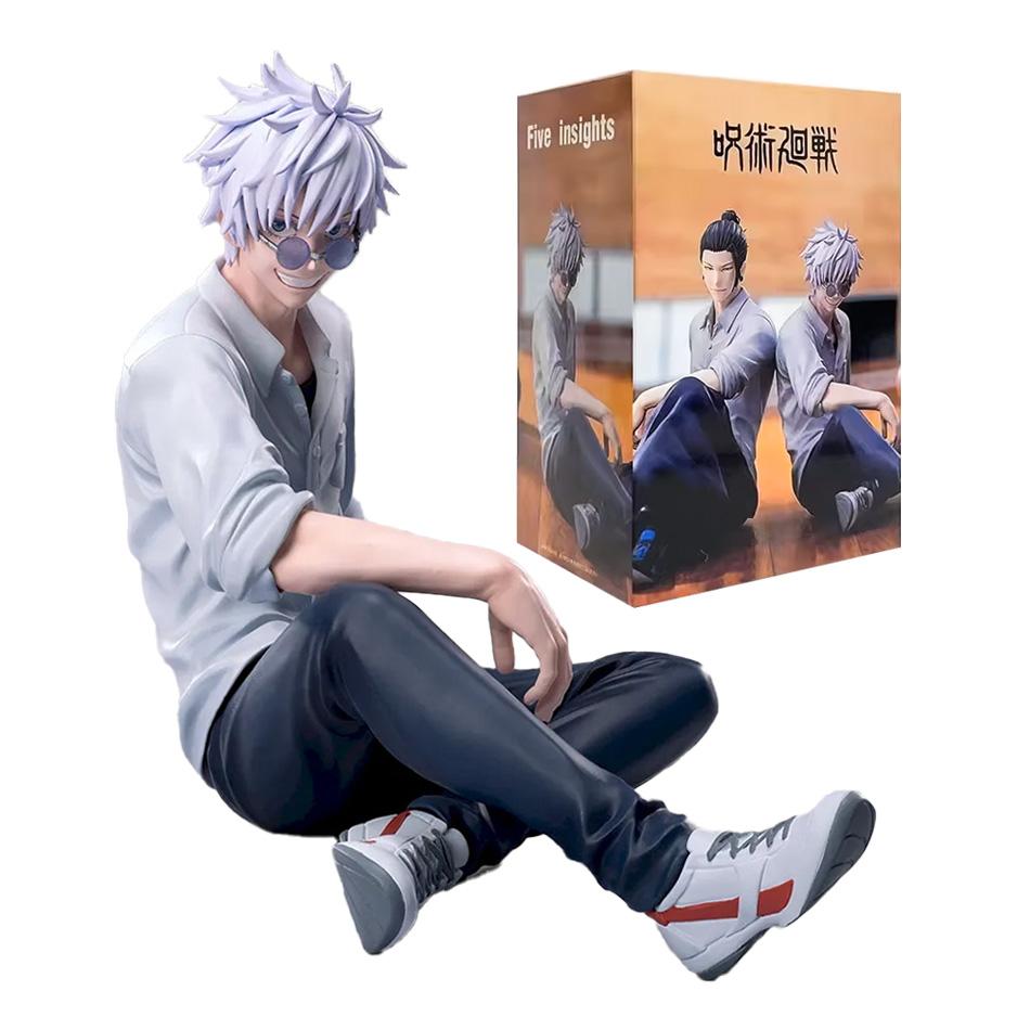 Jujutsu Kaisen Сатору Годжо и Сугуру Гэто Фигурка-стоппер для лапши 10 см ПВХ Коллекционная модель
