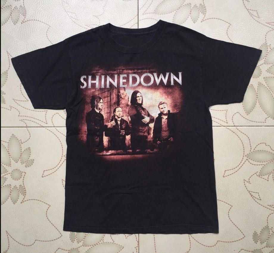 Shinedown Band Members Unisex Short Sleeve T-shirt, size S-4XL