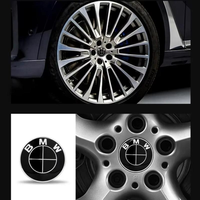 For BMW M 4Pcs 56mm/68mm Car Styling Wheel Center Hub Cap Auto Rim Covers for BMW E36 E46 E53 E90 E60 E61 E93 E87 X1 X3 X5 F30 E91 G30 Car