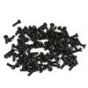 100pcs M2 M3 M4 Plastic Nylon Hex Male Female Female Spacer Round Head Screw Nut