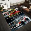 Ayrton Senna Racing Legend Design Rug Non-slip rug suitable for living room and bedroom sofas.