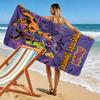 Mysterious Journey Cartoon Print 2D Flat Print Beach Towel, Large Soft Quick Dry Towel for Beach Camping SwimmingZSTJ0915354