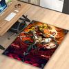 [Ancient Warrior Group Printed Carpet] Durable Home and Office Area Rug, Kitchen Farmhouse Decorative Floor Mat