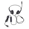 Wired Telephone Headset Noise Reduction Ergonomic Adjustable Volume Control USB Computer Headset