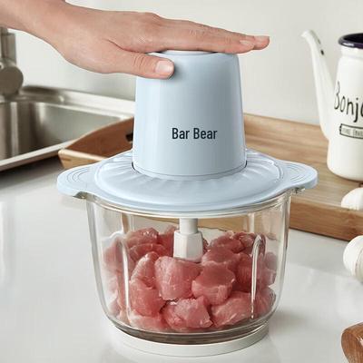 BEAR Электрическая мясорубка QSJ-C03B1 вилка CN (адаптер в комплекте)