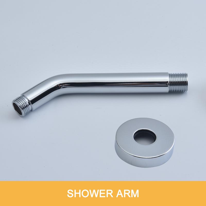 Душевая головка высокого давления из латуни с одной функцией Rainfall Top Rain Shower настенная душевая головка с распылителем Аксессуары для ванной комнаты