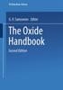 Книга The Oxide Handbook