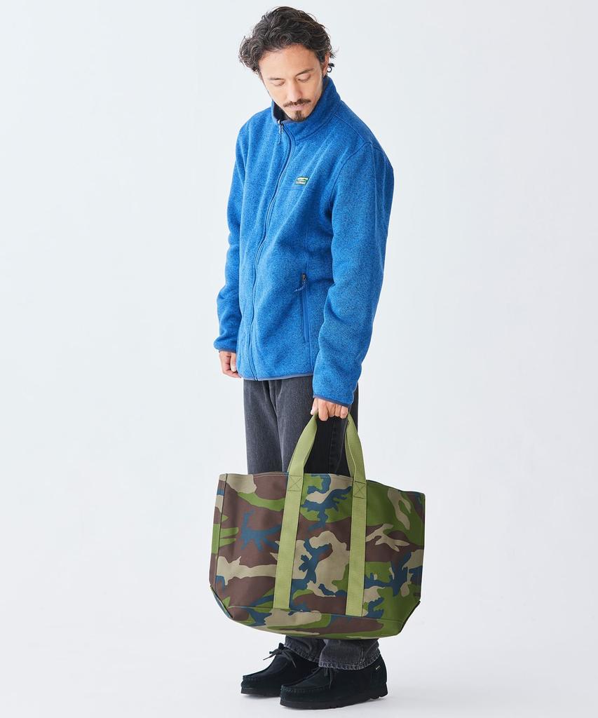 Сумка-тоут LL Bean Hunter, Открытый верх, Большая, Универсальный размер, Оливково-зеленый, 0WX2653000