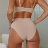Женские хлопковые трусики с высокой талией, утягивающее нижнее белье для похудения и подтяжки ягодиц