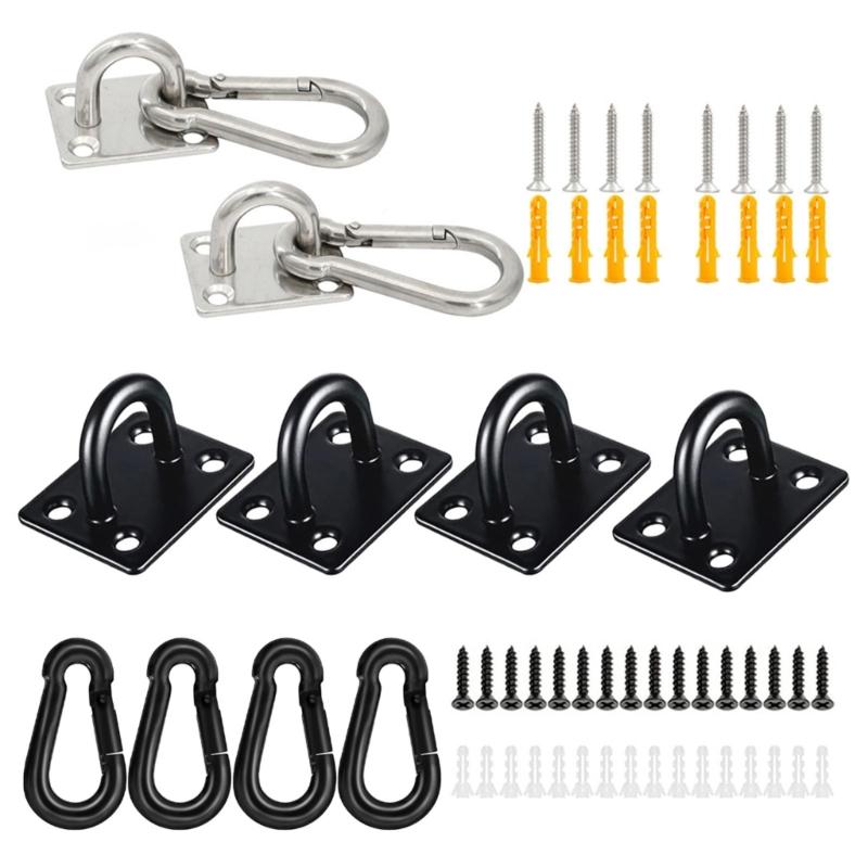 1Suit Sport Outdoor Hook Secure Mounting Hook Hammocks Chair Mount Hook for Aerials Yogas and Indoor Swing