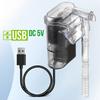 Aquarium Filter Adjustable Water Fall Mini Quiet Hang On Waterfall Fish Tank Filter USB Filting Aquarium Accessories