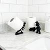 Держатель для туалетной бумаги Муравей Смешной отдельно стоящий держатель для туалетной бумаги Декоративный дизайн муравья Подставка для туалетной бумаги для столешницы ванной комнаты, туалета