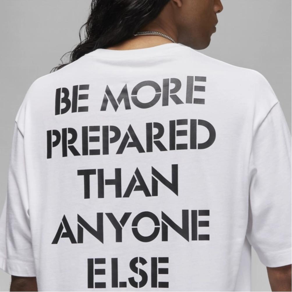 Air Jordan X UNDEFEATED Strikes T-Shirt White Men Tops DX4304-100