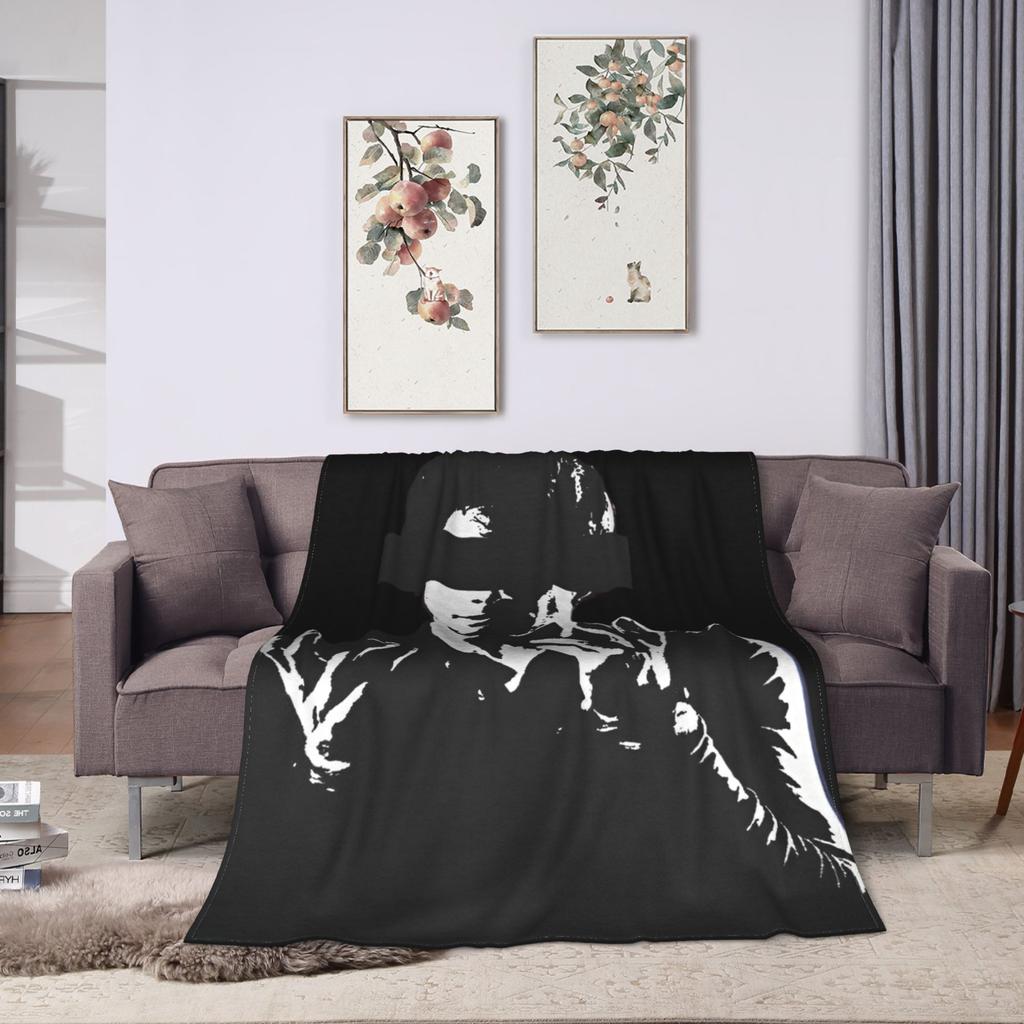 Dexter TV Show Movie Poster  Blanket Flannel Spring Autumn Morgan  Lightweight Thin Throw Blankets for Sofa Car Bedding Throws