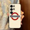 Чехол для телефона L-London U-Underground для Samsung S 24 Fe 25 Ultra Plus 20 Lite 21 30 22 23 24 22 Ultra 5G Fundas