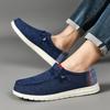 Fashion Size 48 Men Casual Shoes Slip On Canvas Loafers Comfortable Walking Flats for Man Non Slip Soft Moccasins Sneakers Summer Loafer