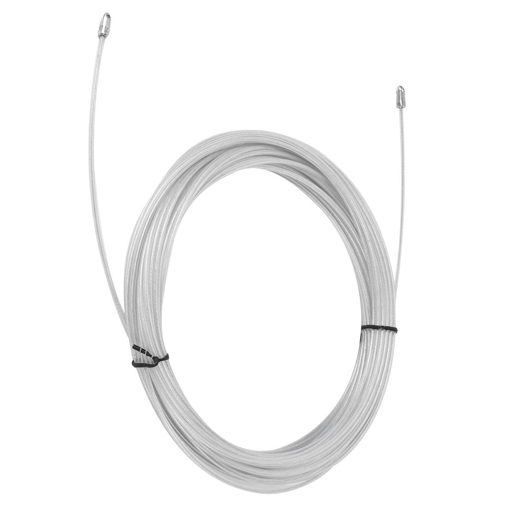 70# Steel MultiStrand Steel Wire Rope WearResistant Mechanical Traction Pull Steel Cable Wire Rope(5m 16.4ft )
