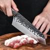 High Carbon Steel Chef Knife Butcher Knives Kitchen Kiritsuke Knives Meat Cleaver Vegetable Knife Chopping