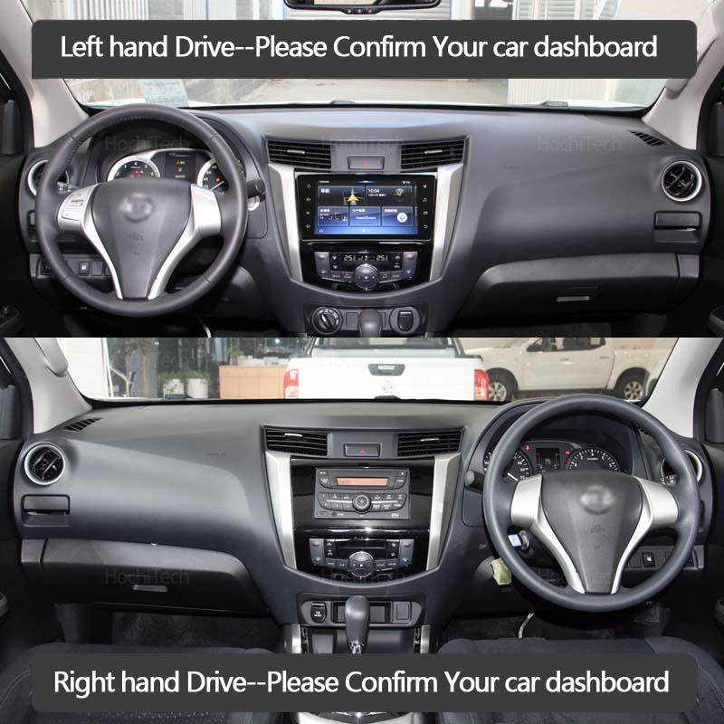 Dashboard Cover Protective Pad for Nissan Navara NP300 Frontier D23 2015- Car Accessorie Dash Board Sunshade Anto-UV Carpet