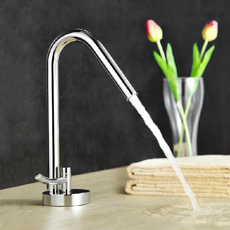 Basin Faucet Brass Bathroom Faucet Mixer Tap Chrome Wash Basin Faucet Single Handle Hot and Cold Lavotory Faucet LT-801A