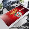 Custom Name Text Mouse Pad Benfica FC Personalized Desk Pad For Work And Gaming