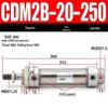 Миниатюрный пневматический цилиндр из нержавеющей стали CDM2B20/25/32/40*100X25-50-75-125-200