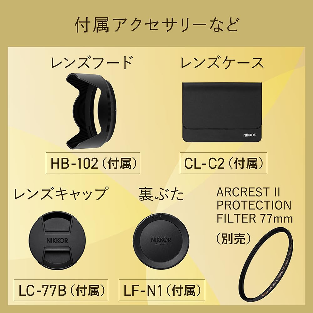 Стандартный зум-объектив Nikon NIKKOR ZSZ Mount Full Size Совместимый с S Line Nikon Black 24-120mm f/4 NZ24-120