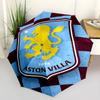 Aston Villa Lion Crest Automatic Design Umbrella 8Bone Structureautomatic Closing Buttondurable Portable And Foldable Great For Outdoors And Daily