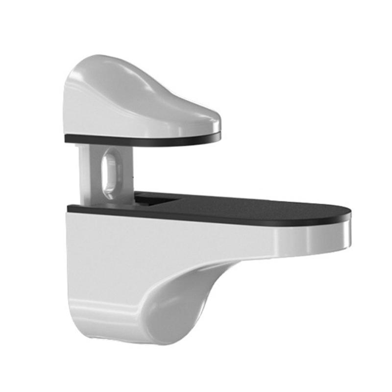 Multifunction Glass Shelf Mounting Brackets Modern Glass Shelf Holder Adjustable Clamps Wall Bracket for Glass or Wood Shelf