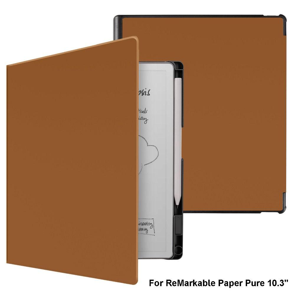 Anti-fall 10.3" Protective Case with Pen Slot Folio Shell Smart Cover for ReMarkable Paper Pure