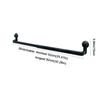 Aluminum Zinc Zinc Alloy Suction Cup Towel Rack Wall Mounted Single Pole Towel Rack Towel Holders  Cabinet