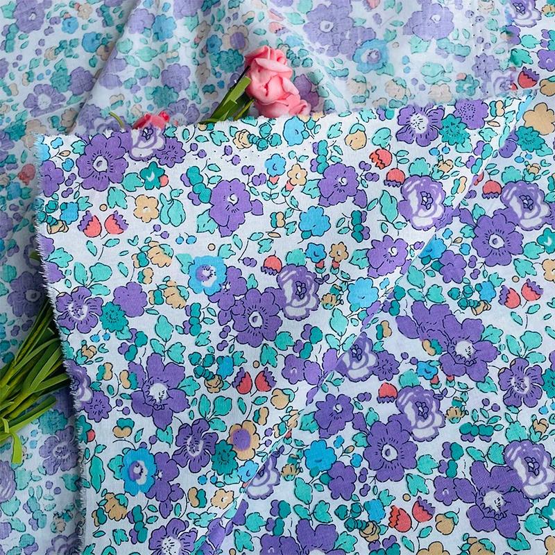 1 шт 145x100 см хлопчатобумажная ткань для шитья платьев юбки своими руками ручной работы дизайнерский метр для пэчворка