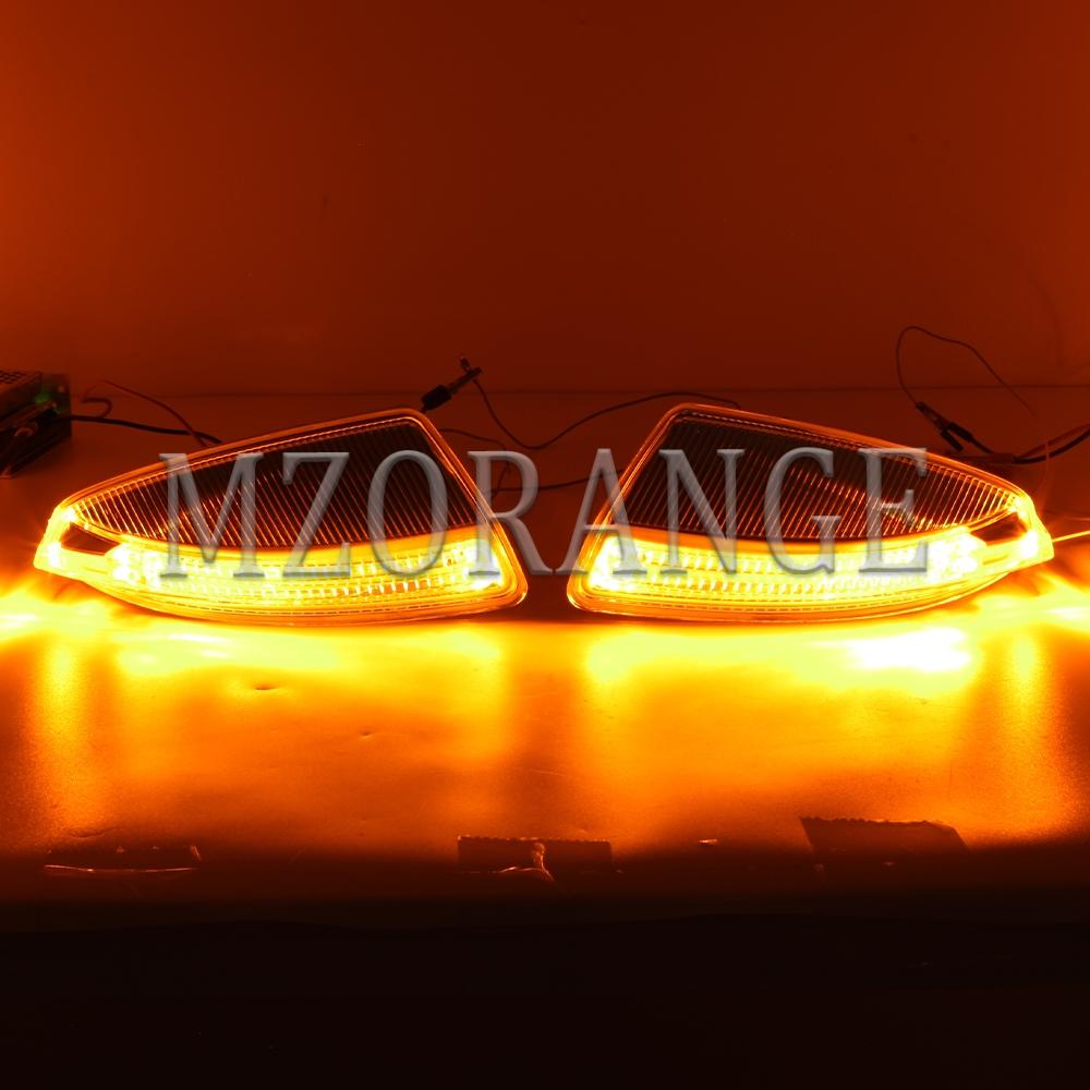 Светодиодный указатель поворота бокового зеркала для Mercedes-Benz W204 W164 ML300 ML500 ML550 ML320 Лампа заднего вида на дверное крыло