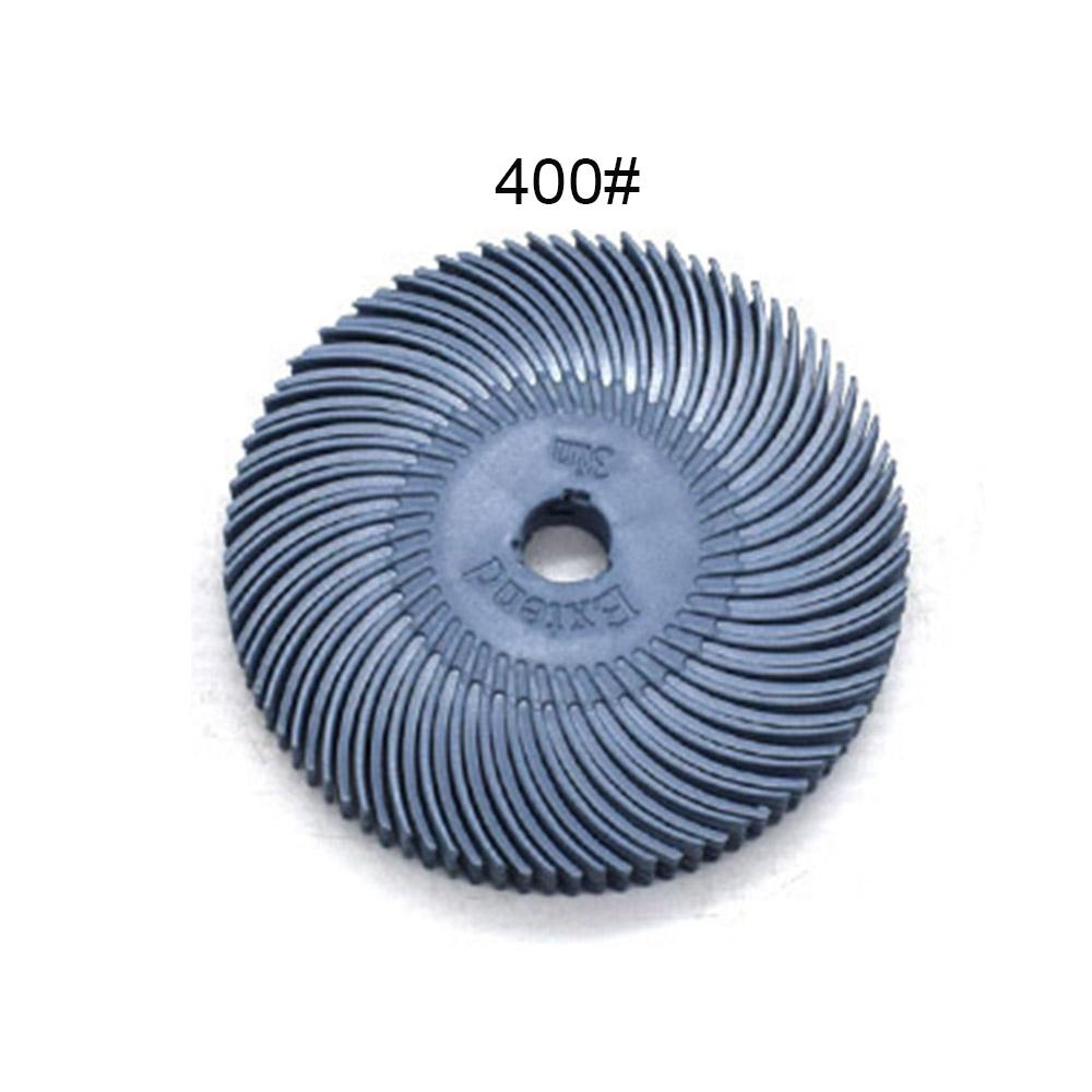 3inch 75mm 10PCS Radial Bristle Disc Abrasive Brush Polishing Wheel for Dremel Rotary Tool Accessories 80-5000 Girt