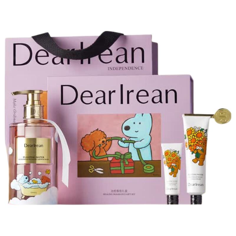 Подарочная коробка с гелем для душа Irean Fragrance Healing