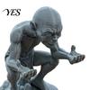 Decorative Pen Stand 3D Printed Gollum Holder, Fan-Exclusive Collectible, Creative Desktop Decoration Character Detail Holder with Stable Base,