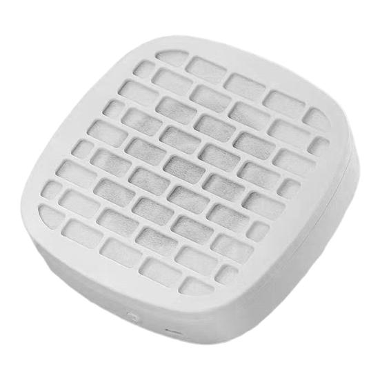 USB Мини-пылесос для ногтей с фильтровальной бумагой 3200 об/мин Мощное всасывание Сборщик пыли от ногтей Регулируемый Портативный для дома и салона Очиститель пыли Вентилятор-экстрактор