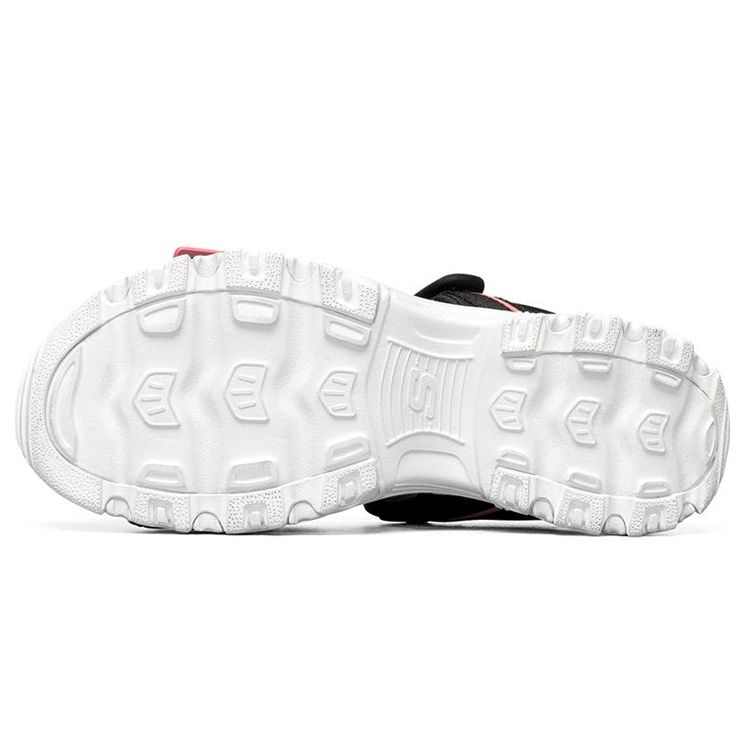 Skechers DLites 1.0 Mesh Удобные пляжные сандалии Женские сандалии Черный Розовый 119239-BKPK