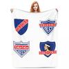 Пледы с эмблемами Colo Colo Флисовый плед для дивана Теплые пледы для дома, спальни, офиса Покрывала Одеяла