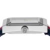 Часы G Frame Циферблат Нержавеющая сталь Сапфировое стекло Кварцевые Швейцарские часы YA147508 Многоцветный [Gucci] G-Frame Белый/Красный/Темно-синий 25.5ММ Женские [Товар]